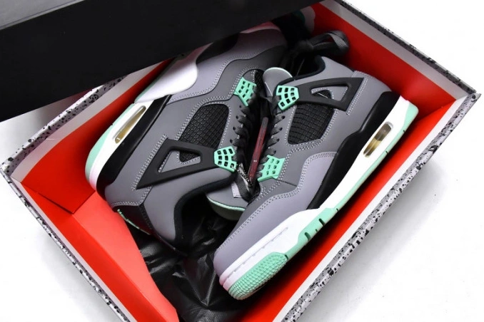 4 Air Jordan Glow Retro 308497-033 Green 0816